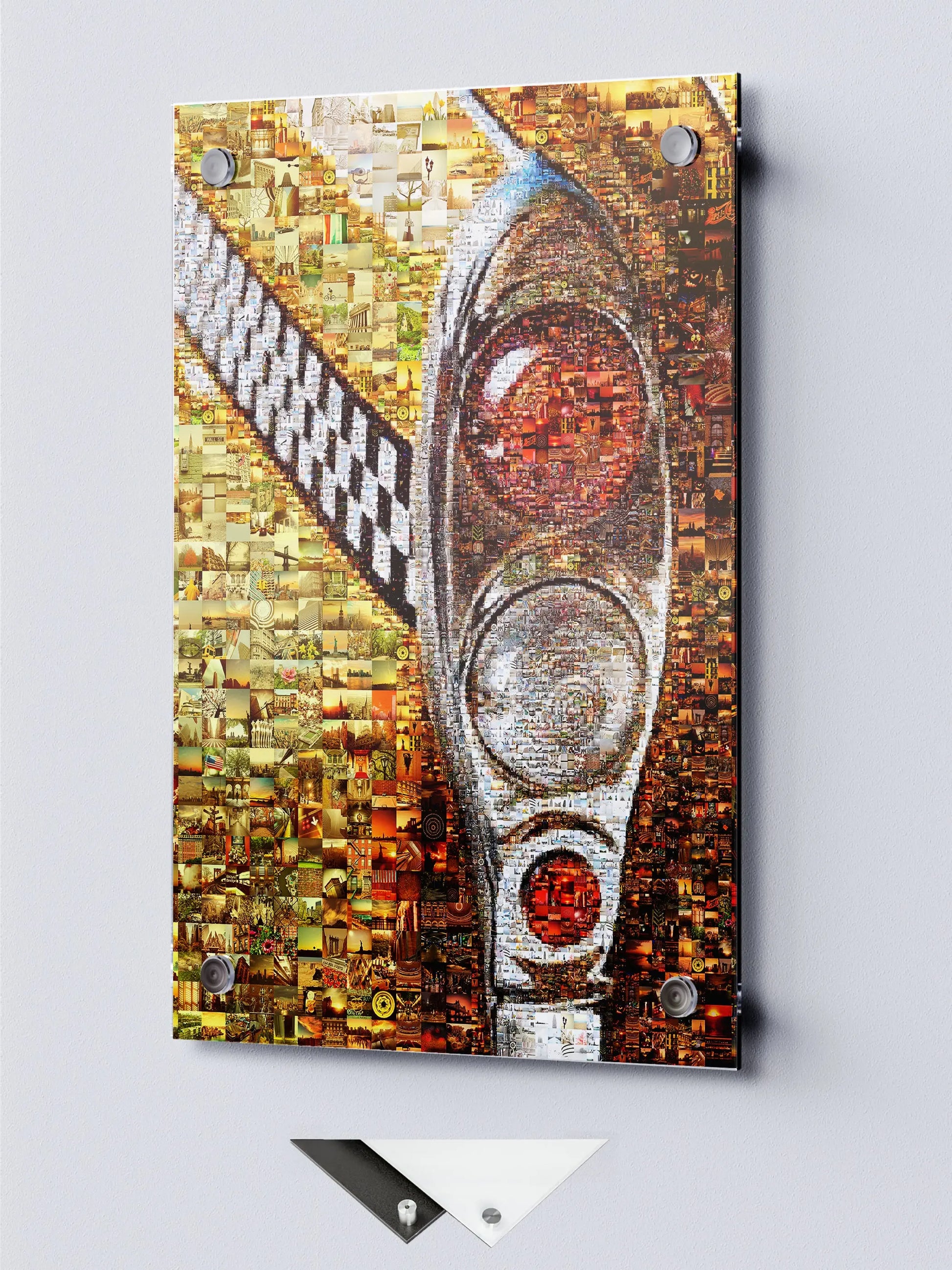 Stunning Traffic Light Mosaic Artwork - Unique Wall Decor for Home & Office AtelierMosaics