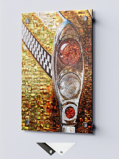Stunning Traffic Light Mosaic Artwork - Unique Wall Decor for Home & Office AtelierMosaics