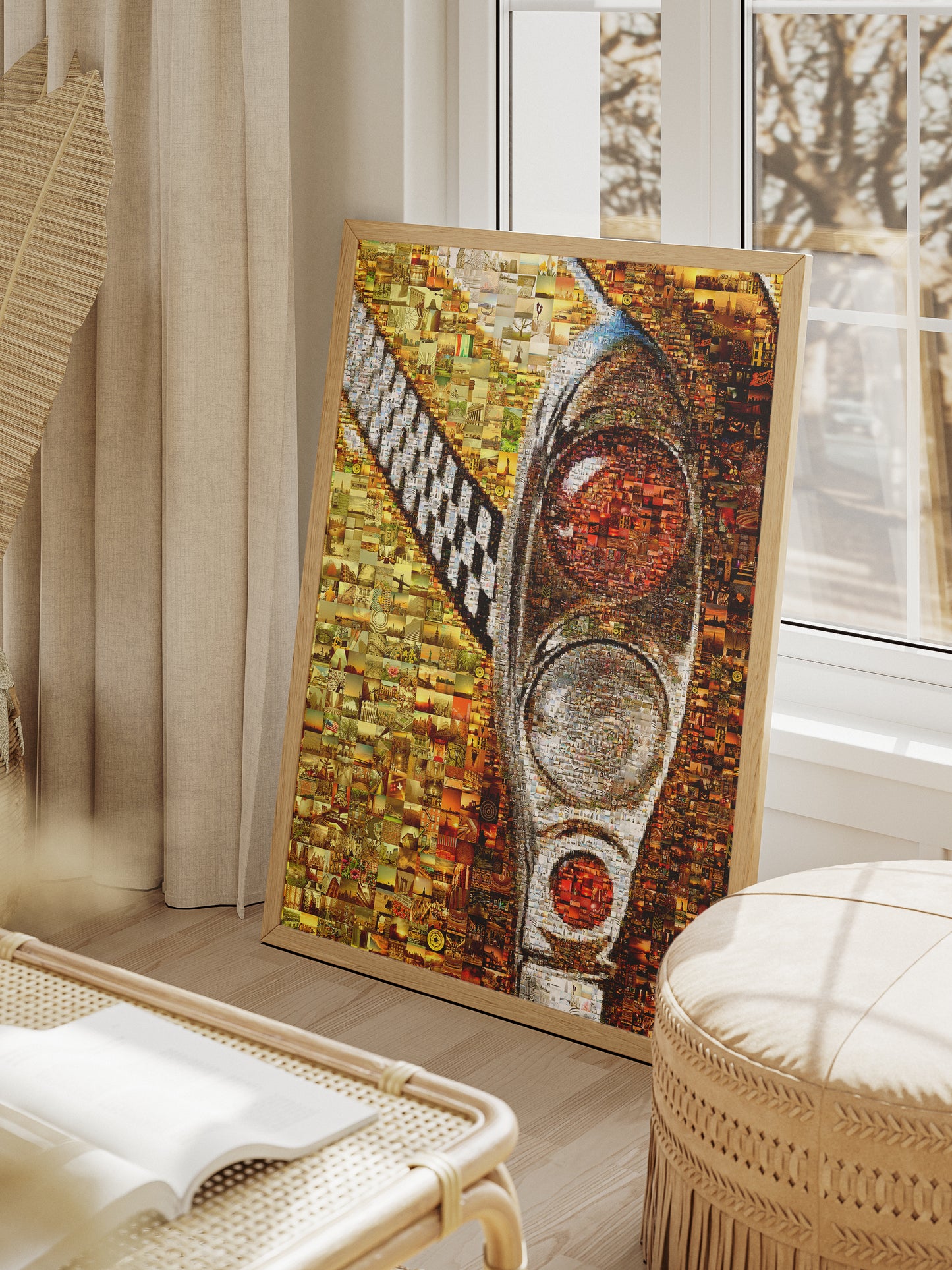 Stunning Traffic Light Mosaic Artwork - Unique Wall Decor for Home & Office AtelierMosaics