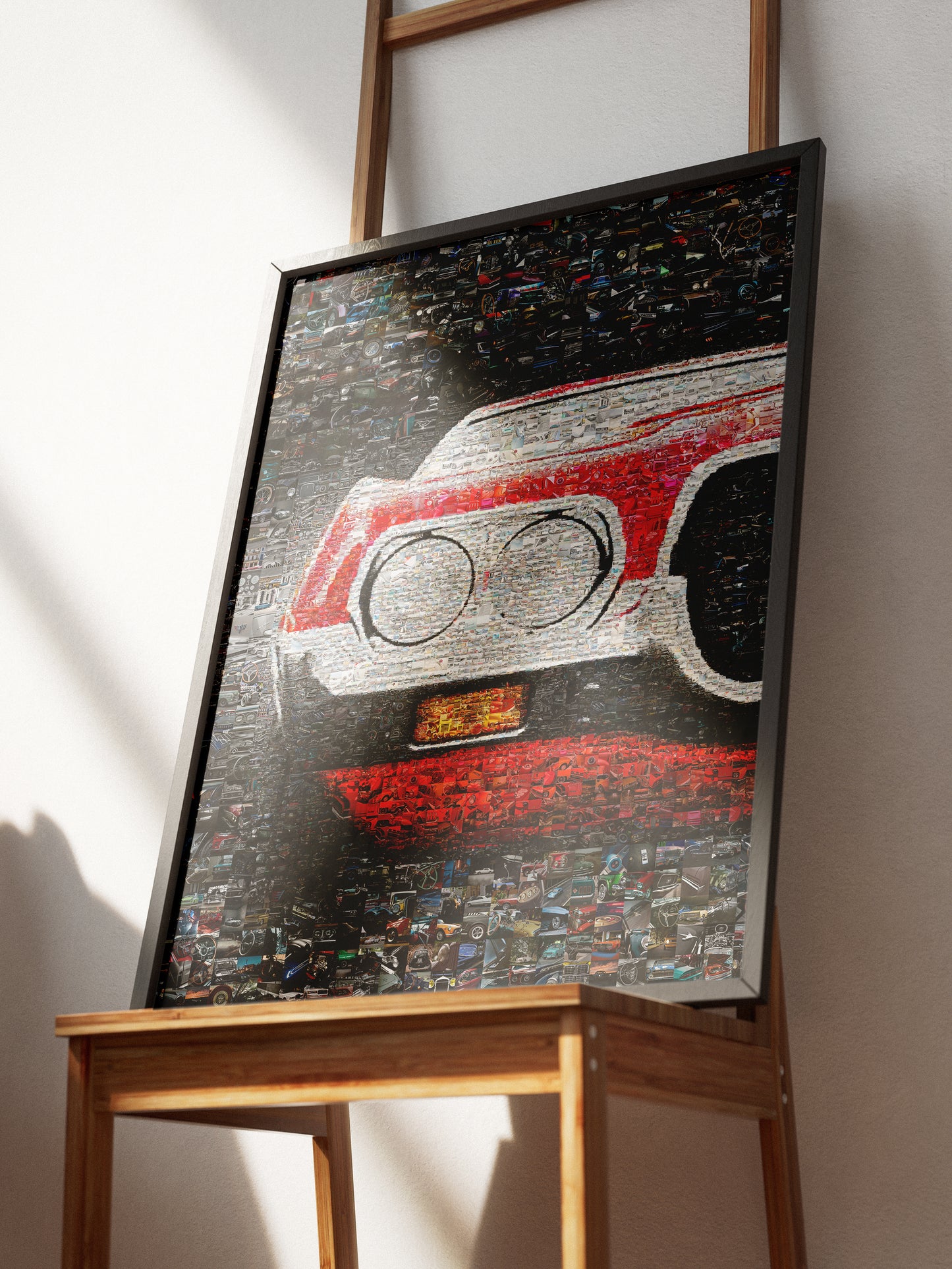 Stunning Mosaic Artwork of Classic Cars - Unique Automotive Wall Art for Car Lovers AtelierMosaics