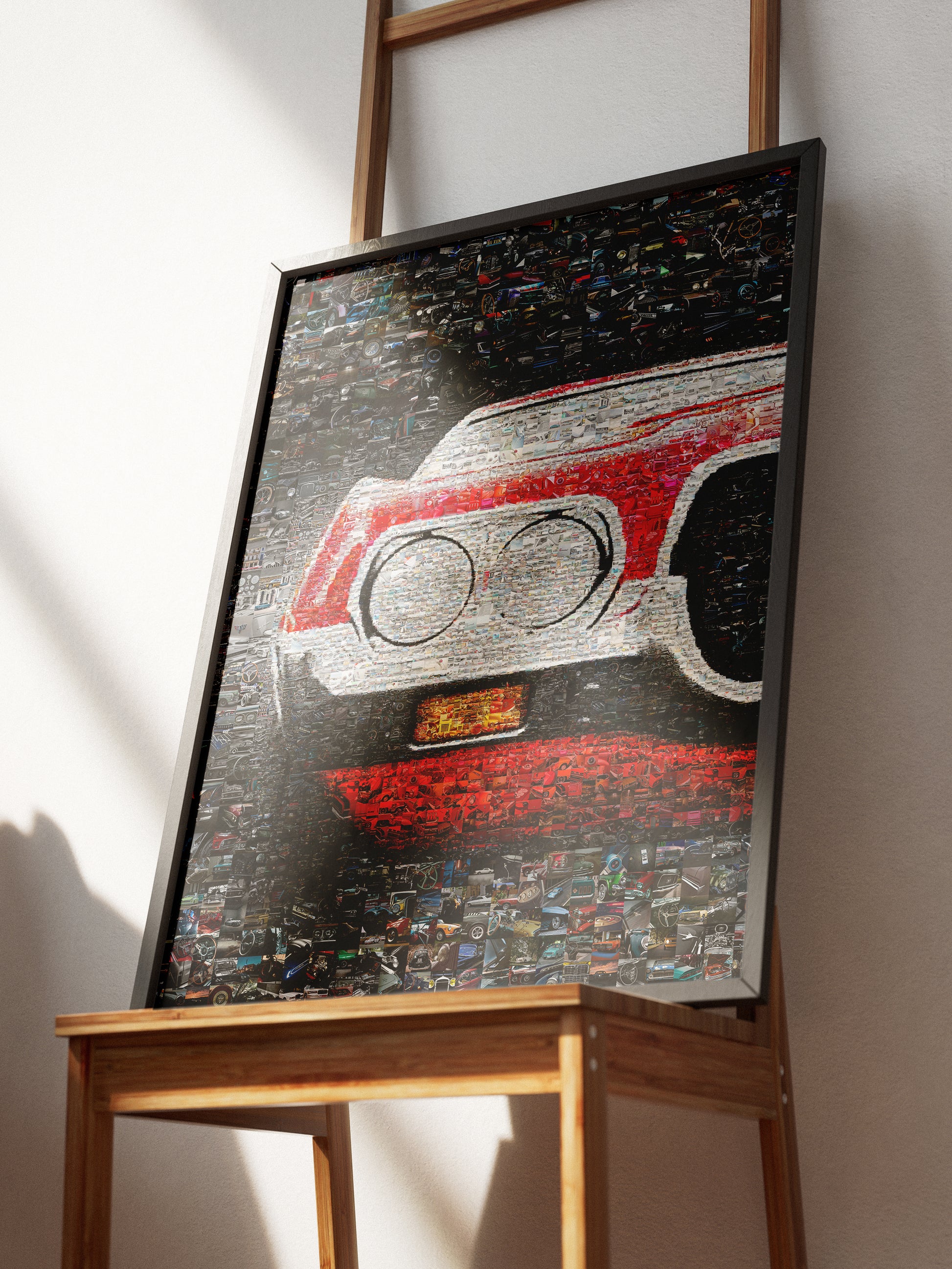 Stunning Mosaic Artwork of Classic Cars - Unique Automotive Wall Art for Car Lovers AtelierMosaics