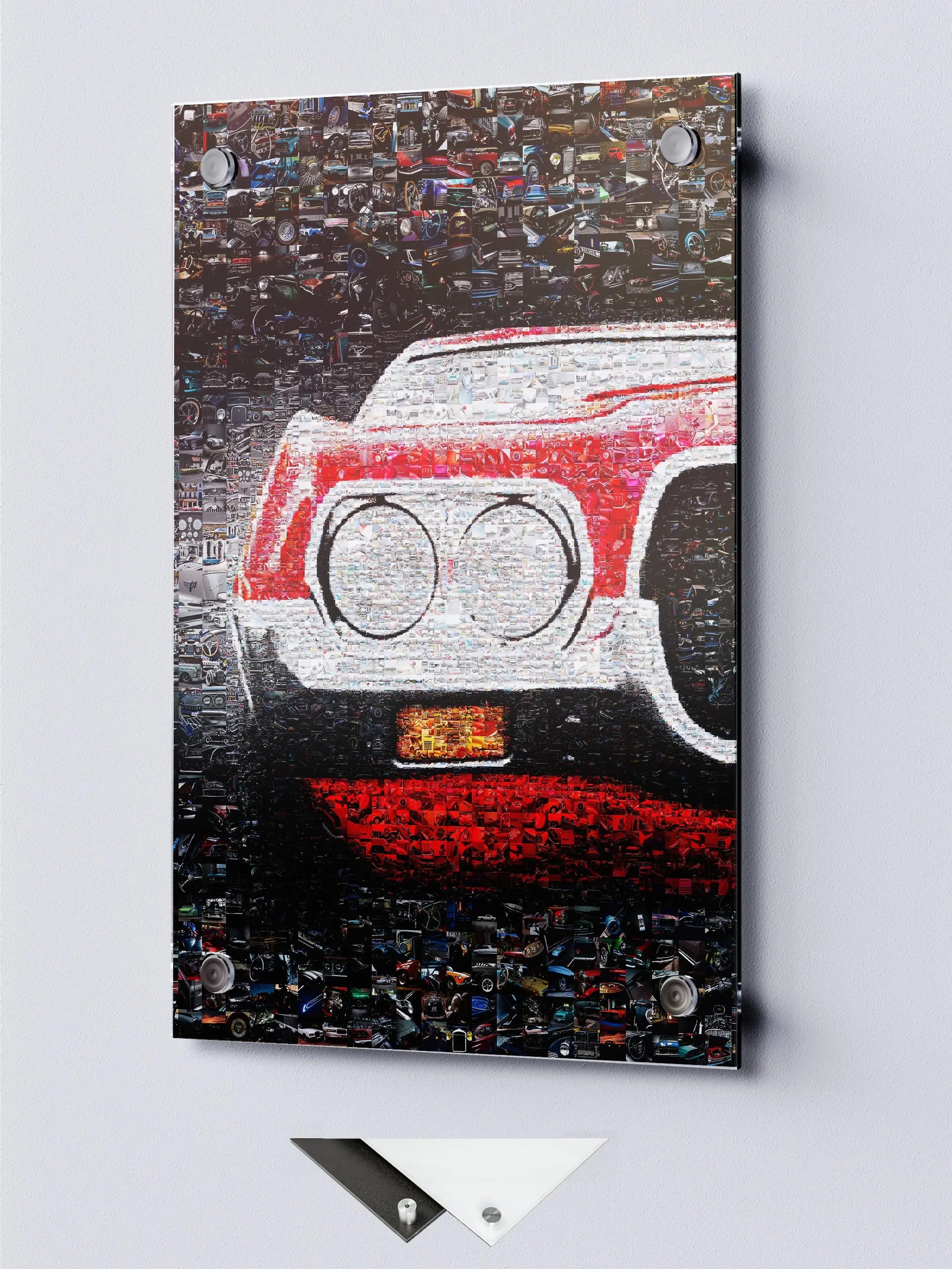 Stunning Mosaic Artwork of Classic Cars - Unique Automotive Wall Art for Car Lovers AtelierMosaics