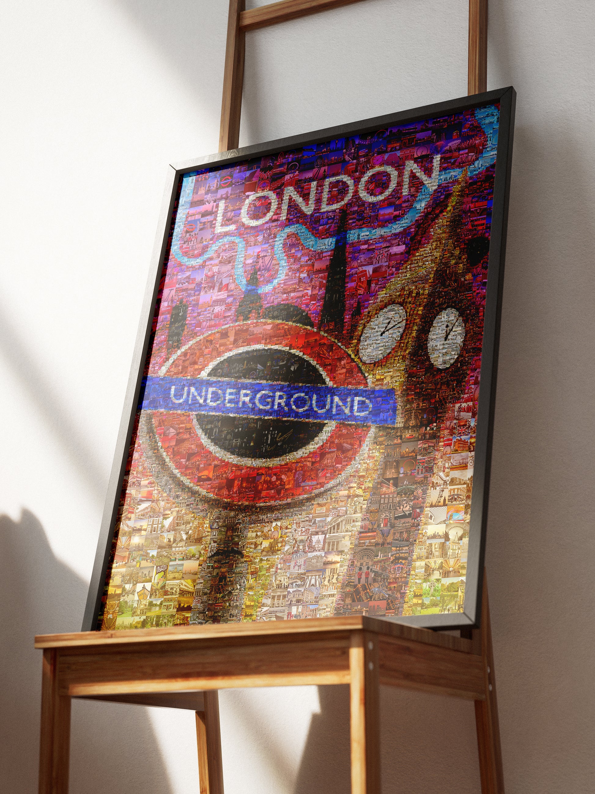 Stunning London Mosaic Artwork - Iconic Underground Design with Vibrant City Scenes AtelierMosaics