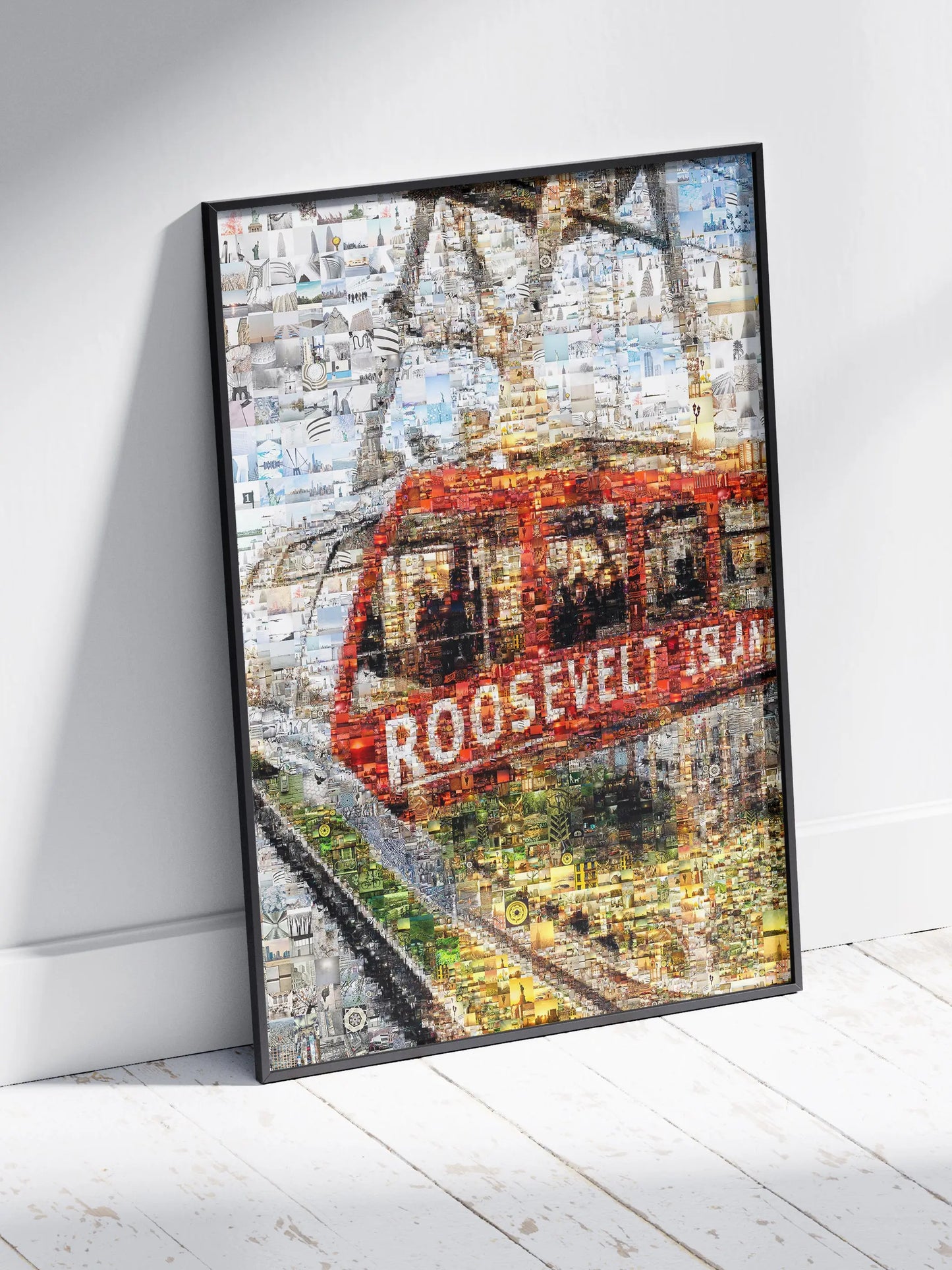 Stunning Roosevelt Island Mosaic Artwork - A Unique Urban Wall Decor for Your Home AtelierMosaics