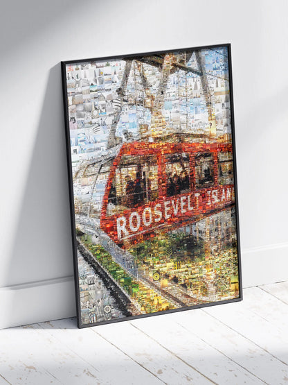 Stunning Roosevelt Island Mosaic Artwork - A Unique Urban Wall Decor for Your Home AtelierMosaics