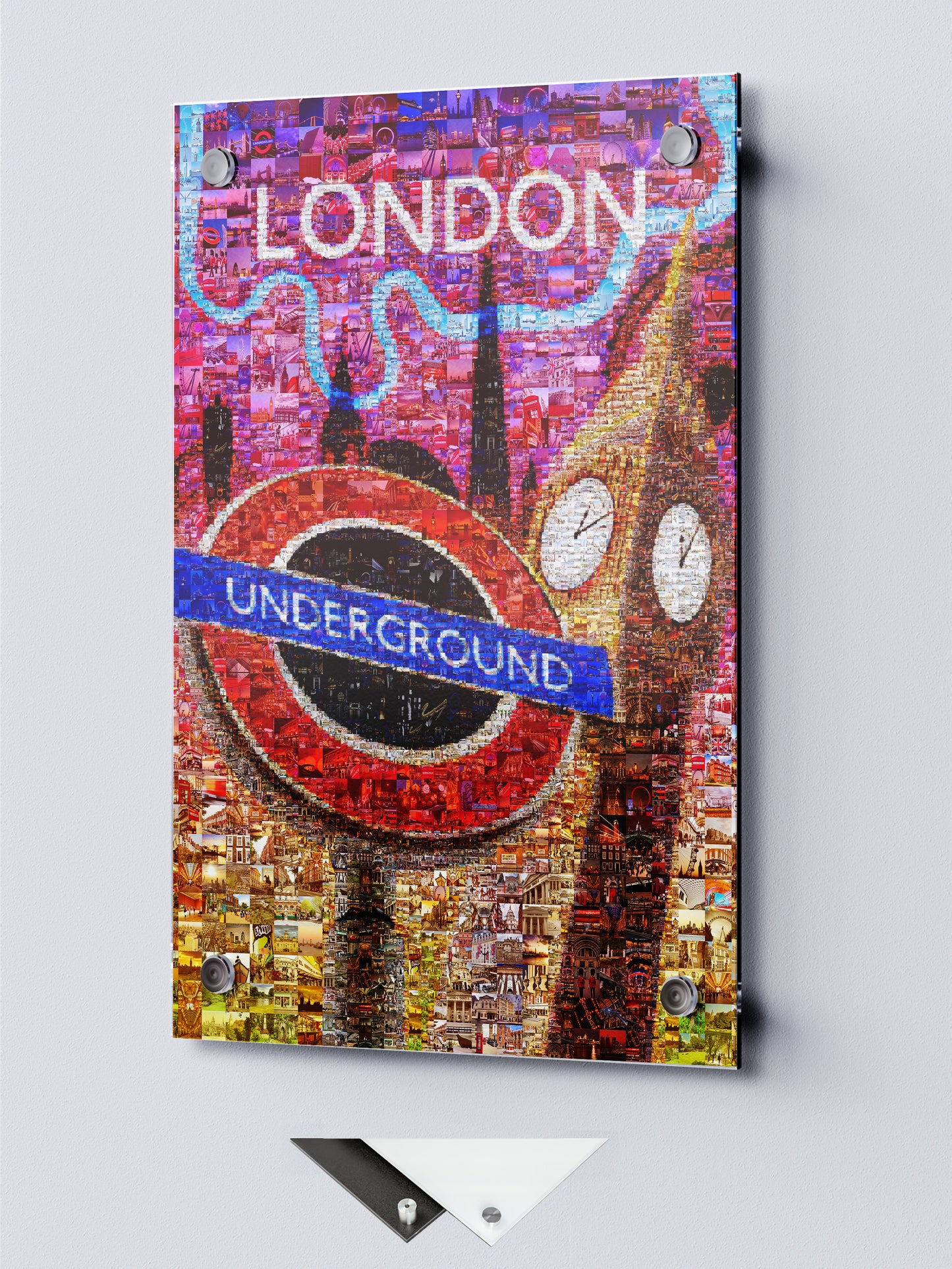 Stunning London Mosaic Artwork - Iconic Underground Design with Vibrant City Scenes AtelierMosaics