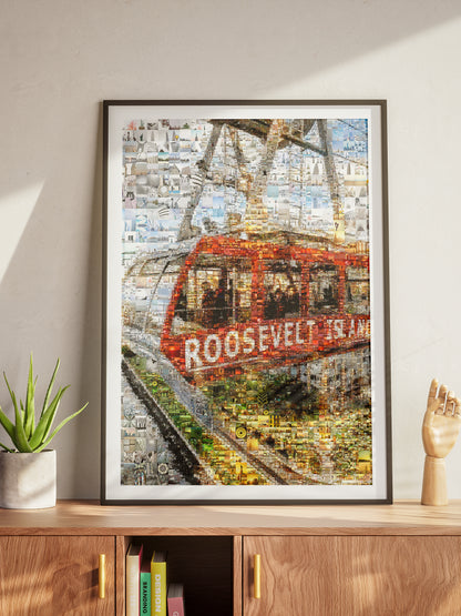 Stunning Roosevelt Island Mosaic Artwork - A Unique Urban Wall Decor for Your Home AtelierMosaics