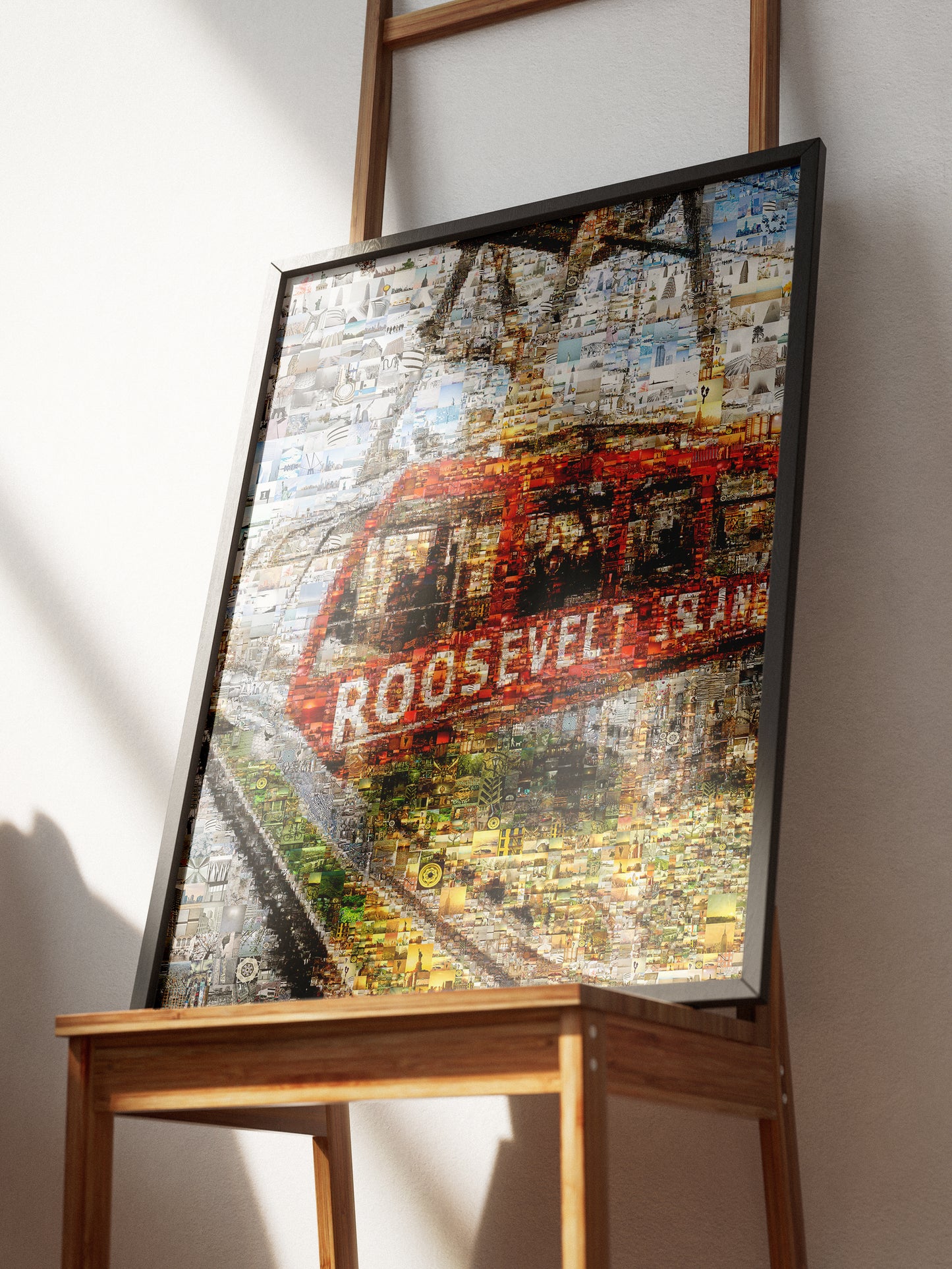 Stunning Roosevelt Island Mosaic Artwork - A Unique Urban Wall Decor for Your Home AtelierMosaics