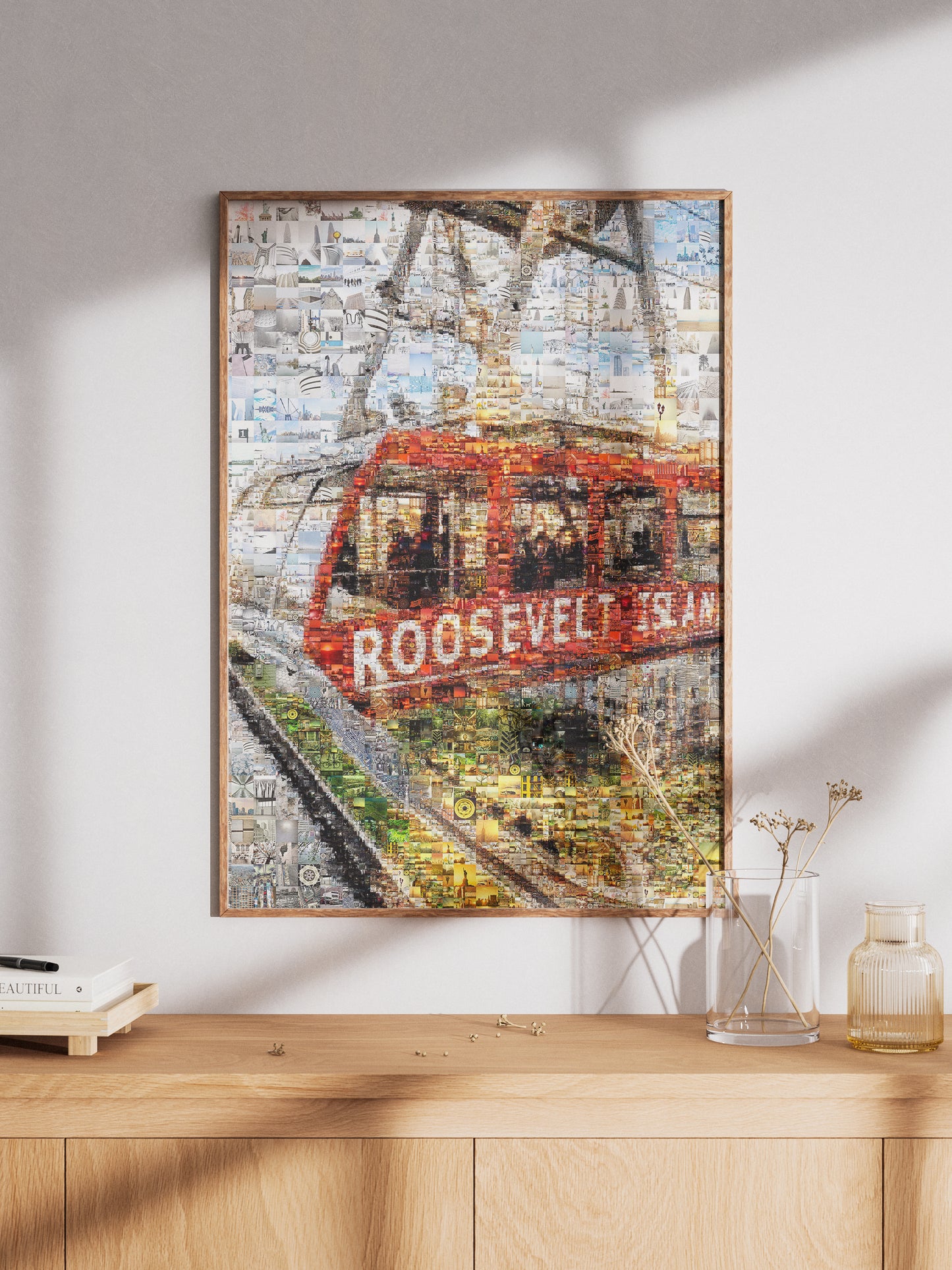 Stunning Roosevelt Island Mosaic Artwork - A Unique Urban Wall Decor for Your Home AtelierMosaics