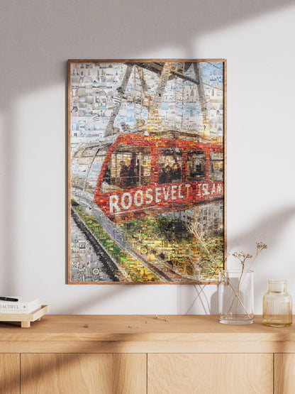 Stunning Roosevelt Island Mosaic Artwork - A Unique Urban Wall Decor for Your Home AtelierMosaics