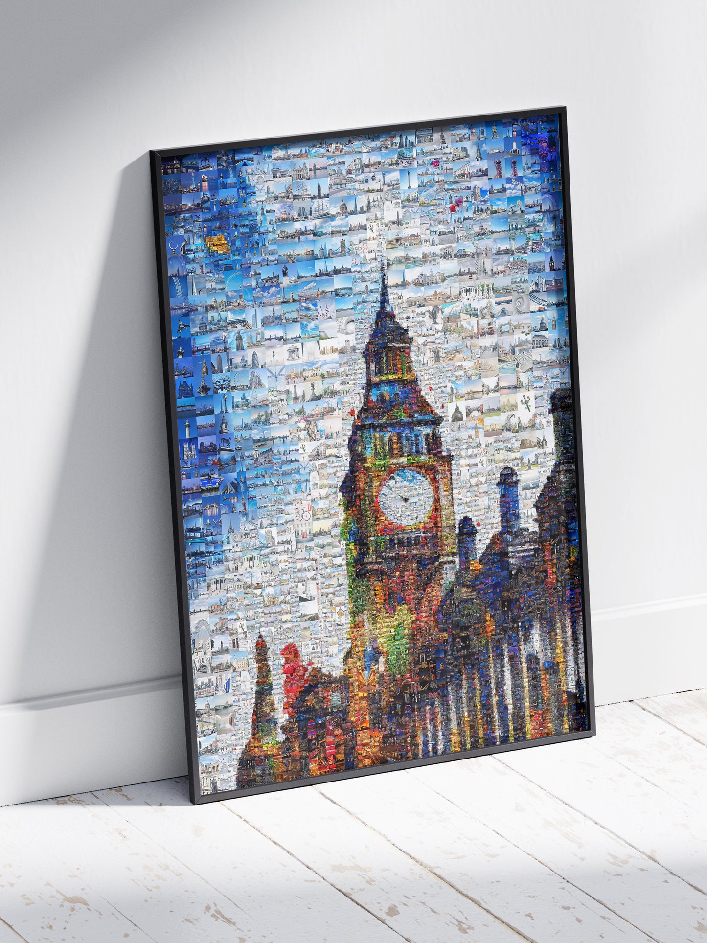 Stunning London Mosaic Artwork Featuring Iconic Landmarks & Cityscapes - Perfect for Home Decor AtelierMosaics