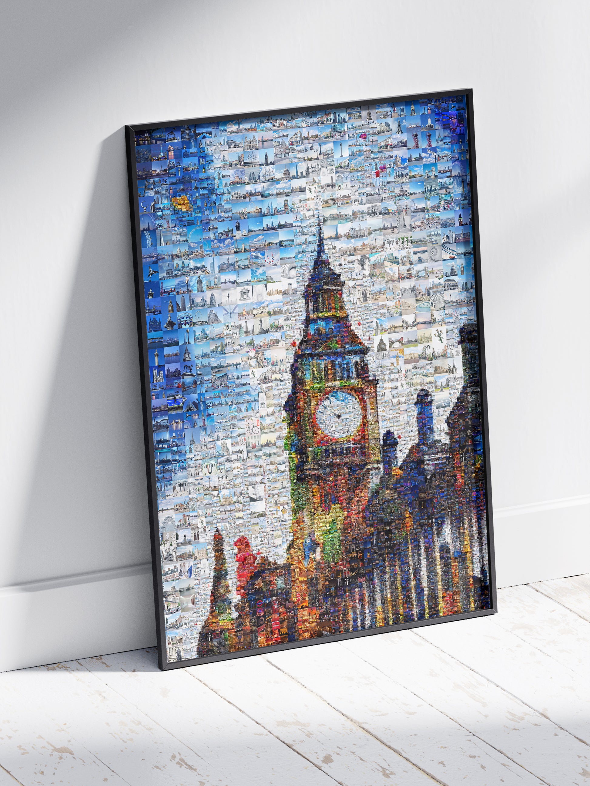 Stunning London Mosaic Artwork Featuring Iconic Landmarks & Cityscapes - Perfect for Home Decor AtelierMosaics