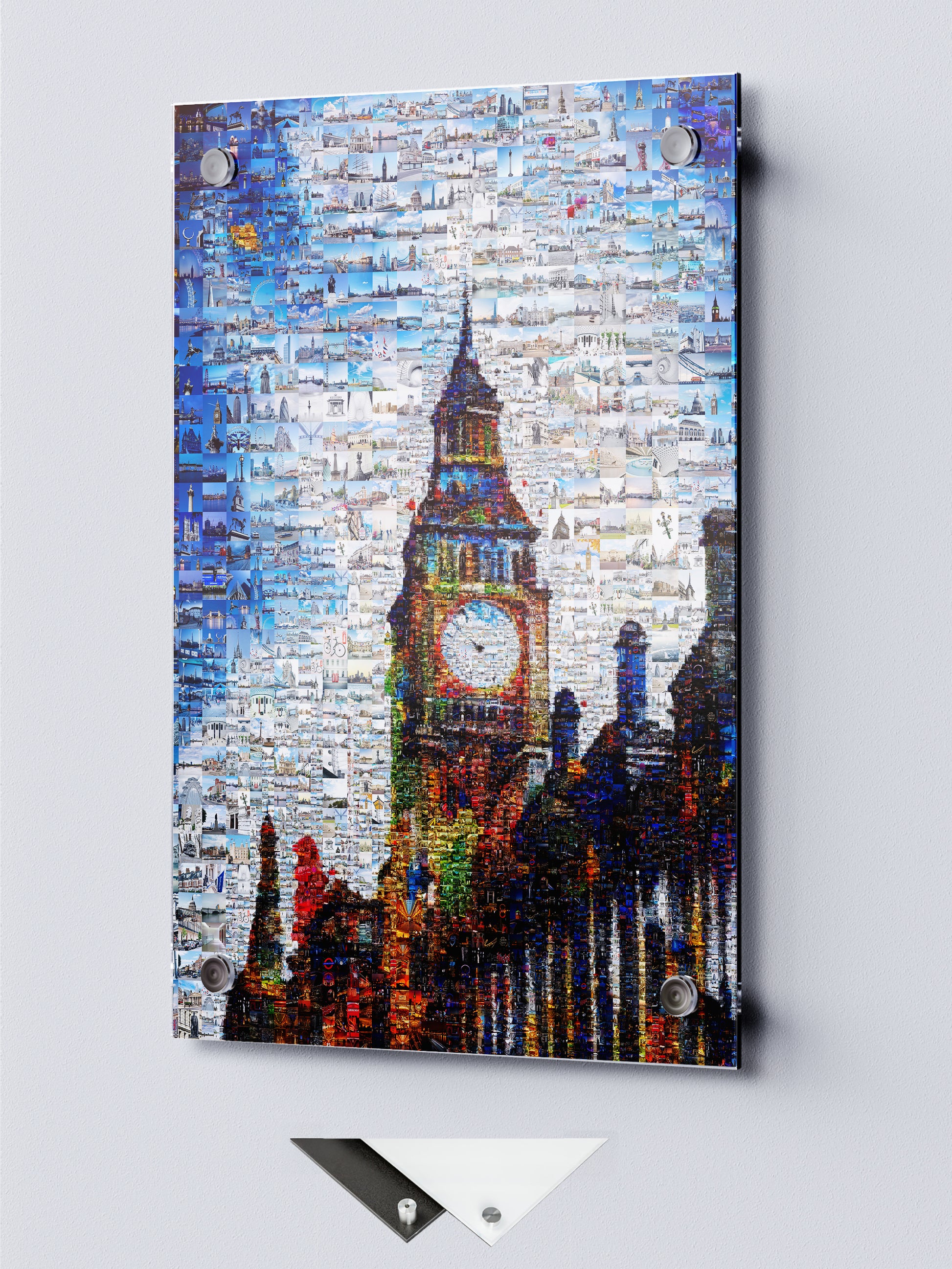 Stunning London Mosaic Artwork Featuring Iconic Landmarks & Cityscapes - Perfect for Home Decor AtelierMosaics