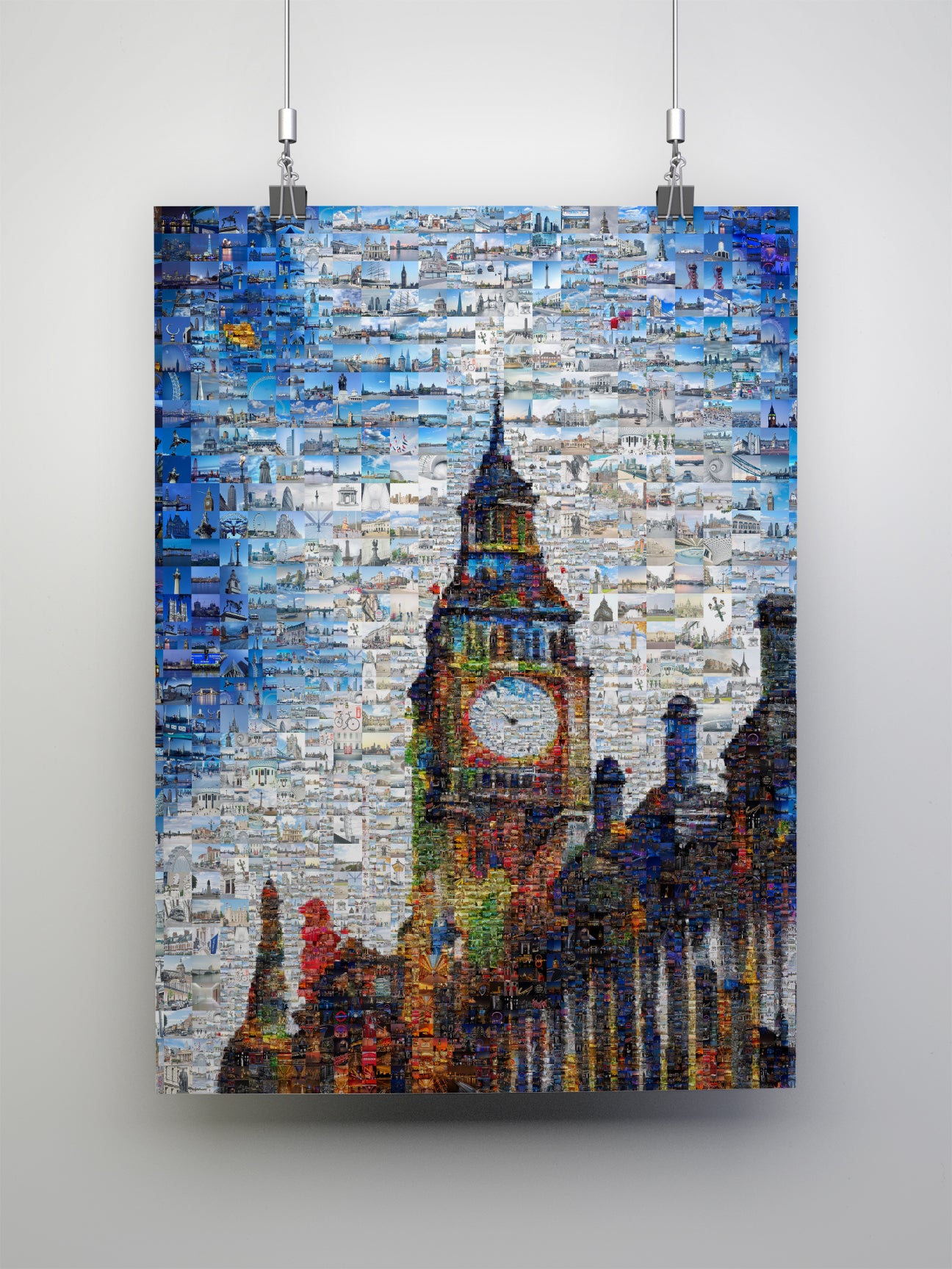 Stunning London Mosaic Artwork Featuring Iconic Landmarks & Cityscapes - Perfect for Home Decor AtelierMosaics
