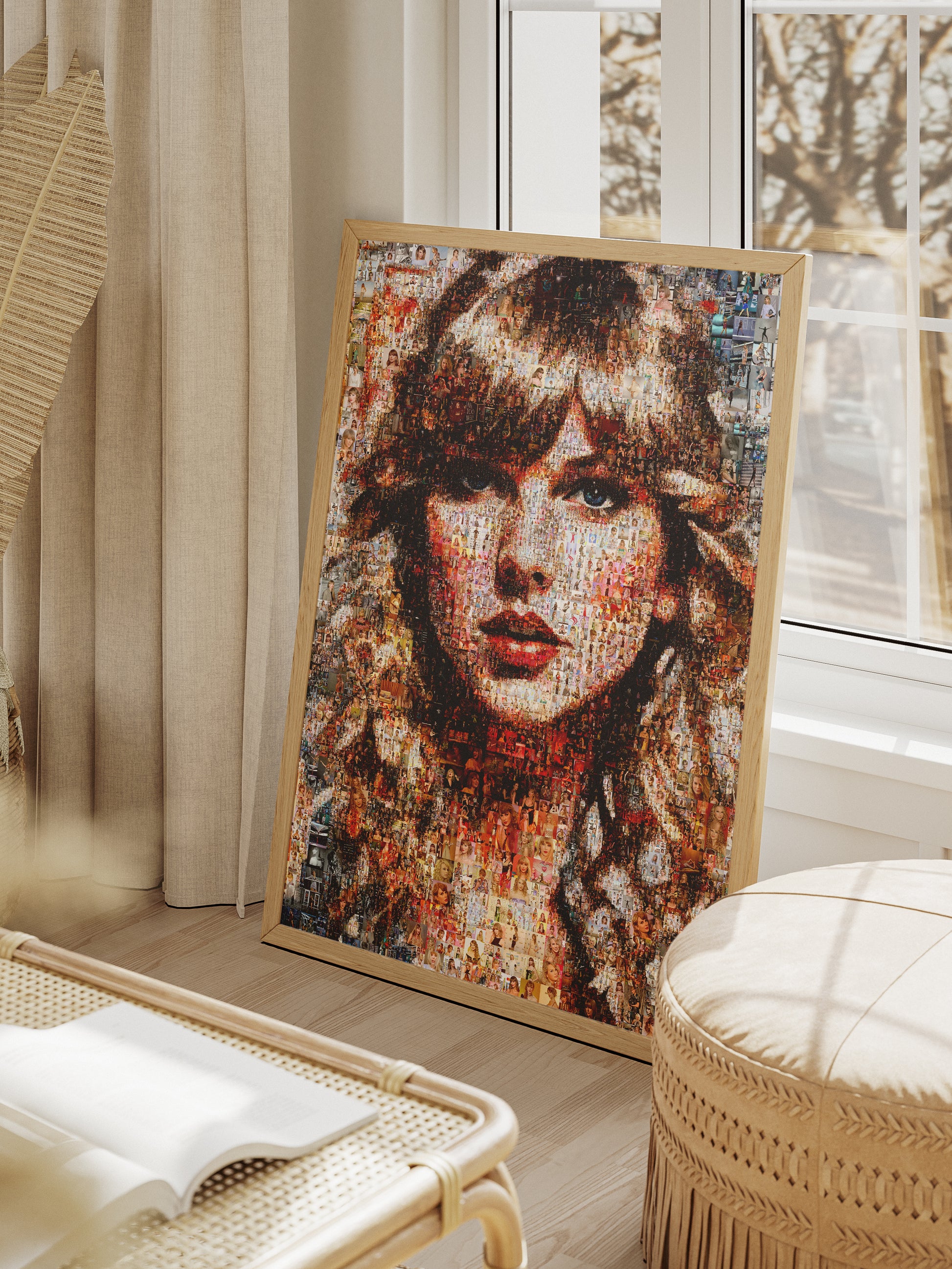 Stunning Taylor Swift Mosaic Artwork - Unique Tribute to a Music Icon AtelierMosaics