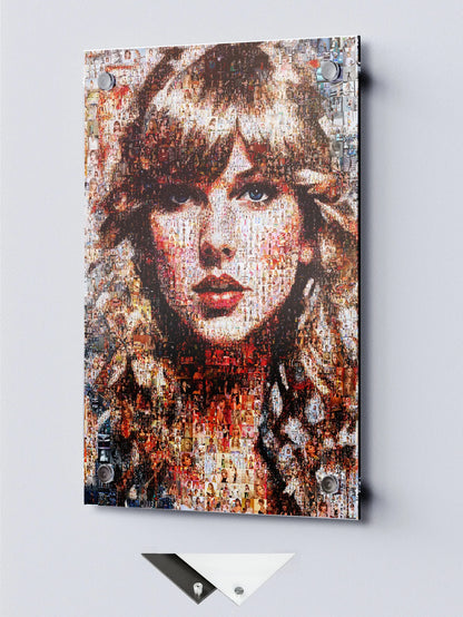 Stunning Taylor Swift Mosaic Artwork - Unique Tribute to a Music Icon AtelierMosaics