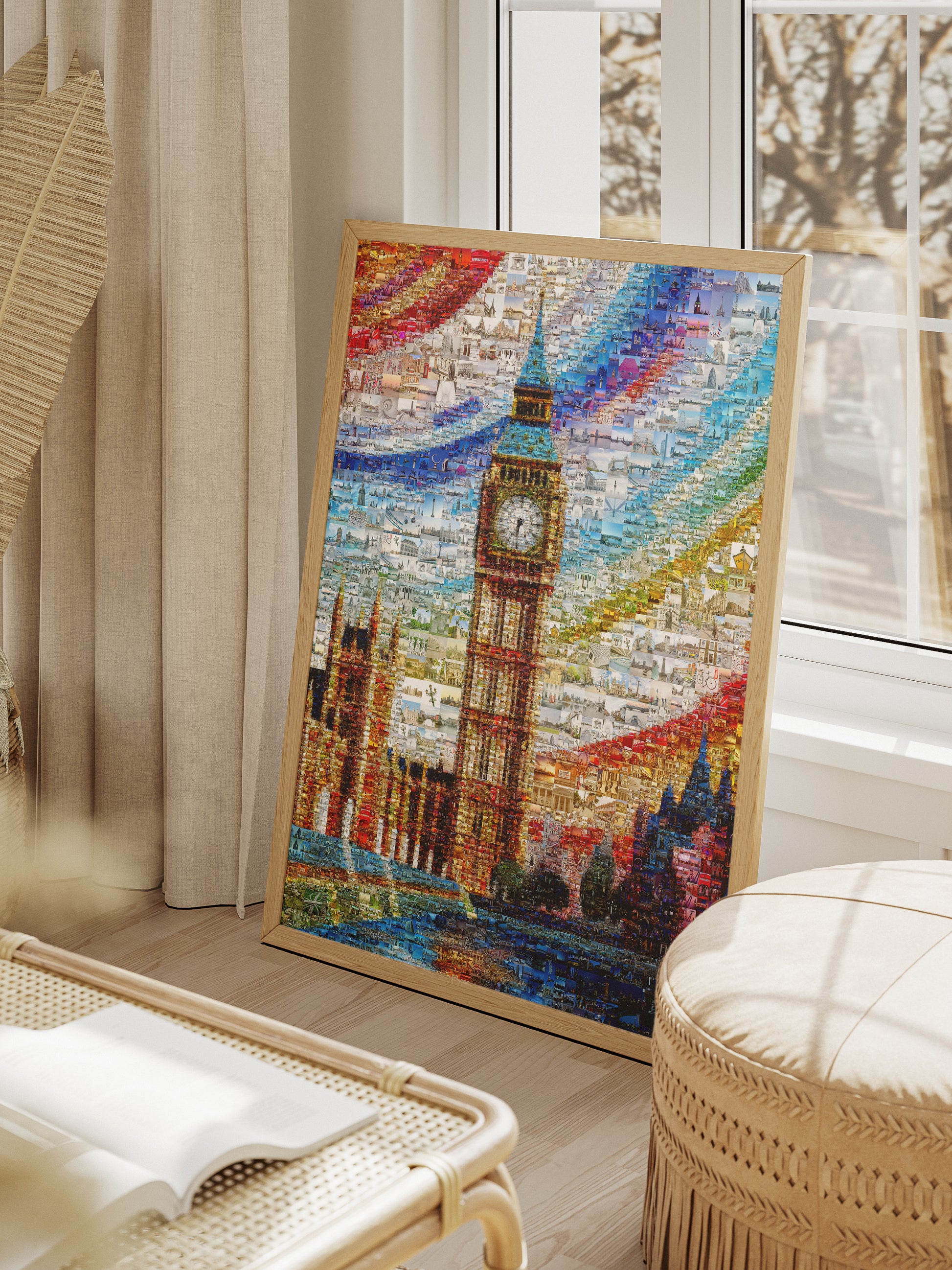 Stunning London Mosaic Artwork Featuring Iconic Landmarks and Vibrant Colors AtelierMosaics