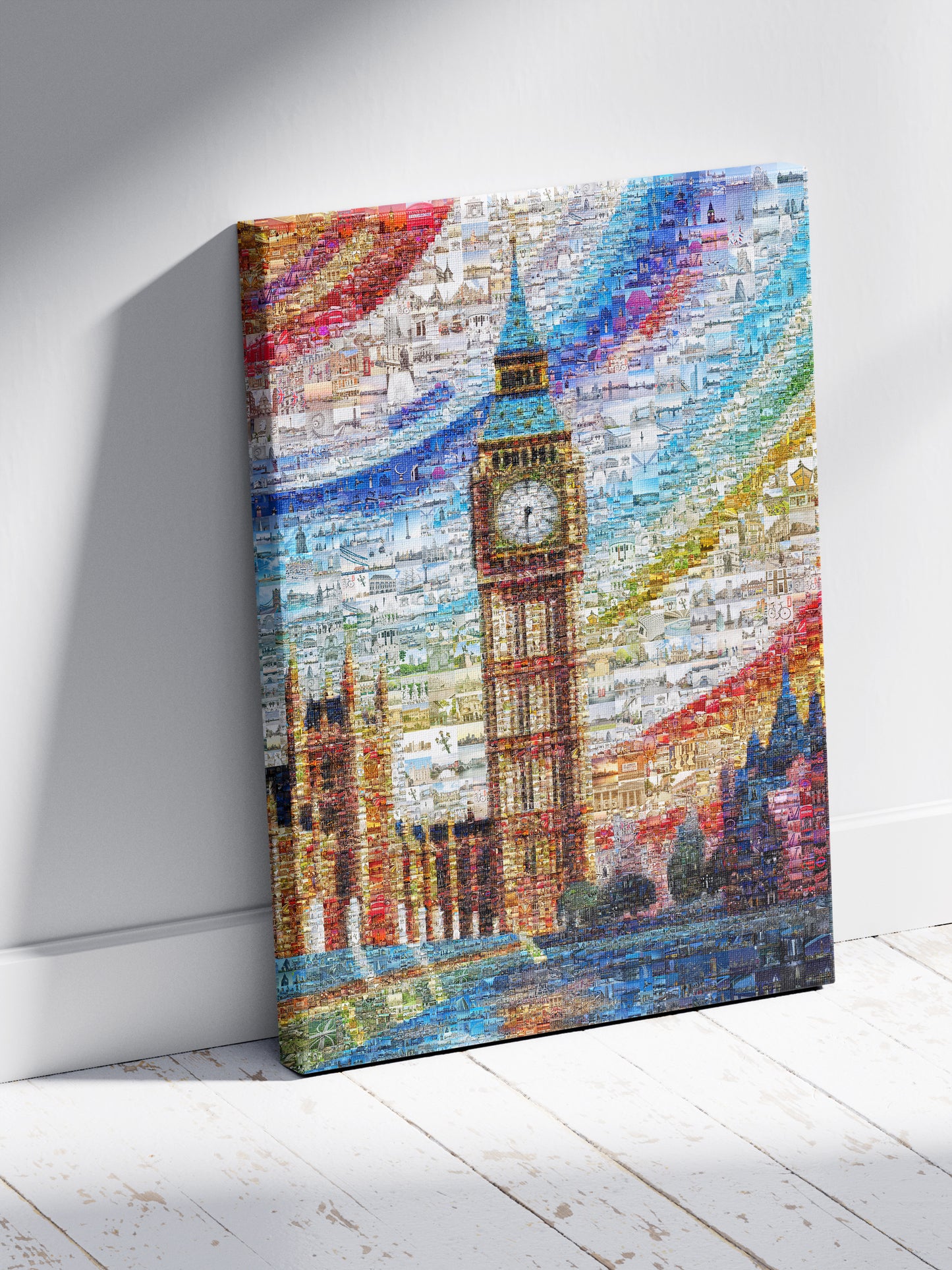 Stunning London Mosaic Artwork Featuring Iconic Landmarks and Vibrant Colors AtelierMosaics