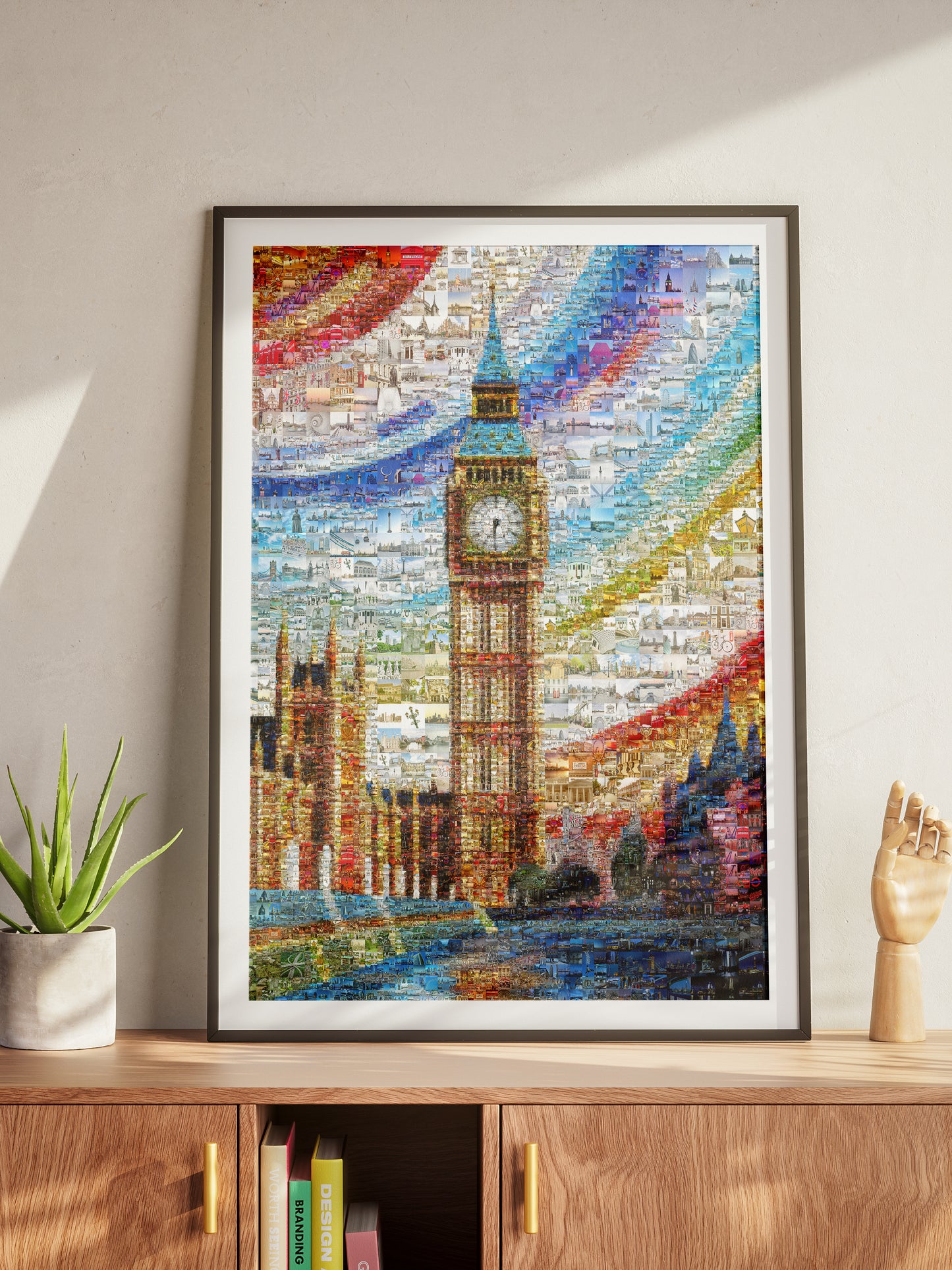 Stunning London Mosaic Artwork Featuring Iconic Landmarks and Vibrant Colors AtelierMosaics