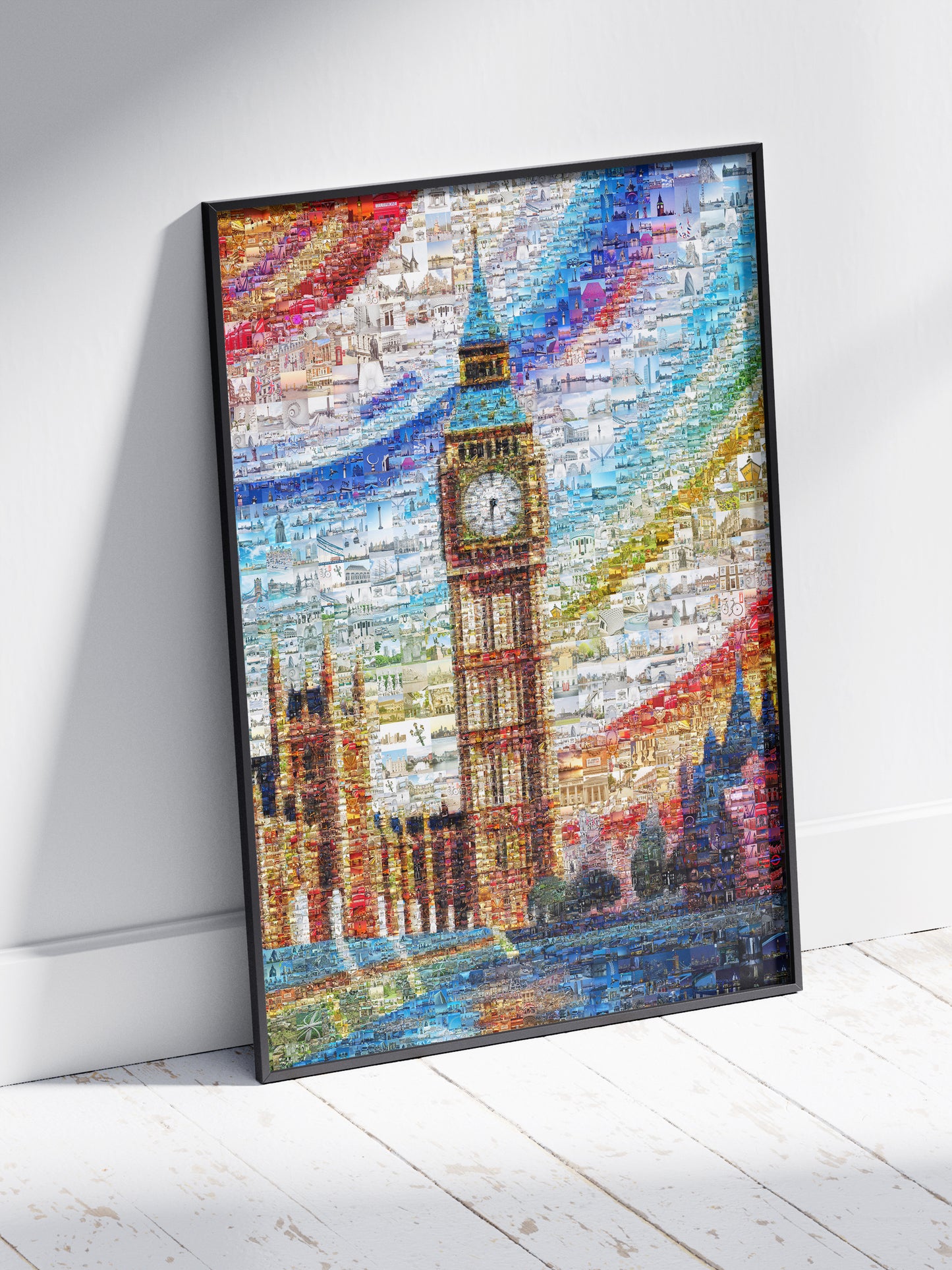 Stunning London Mosaic Artwork Featuring Iconic Landmarks and Vibrant Colors AtelierMosaics