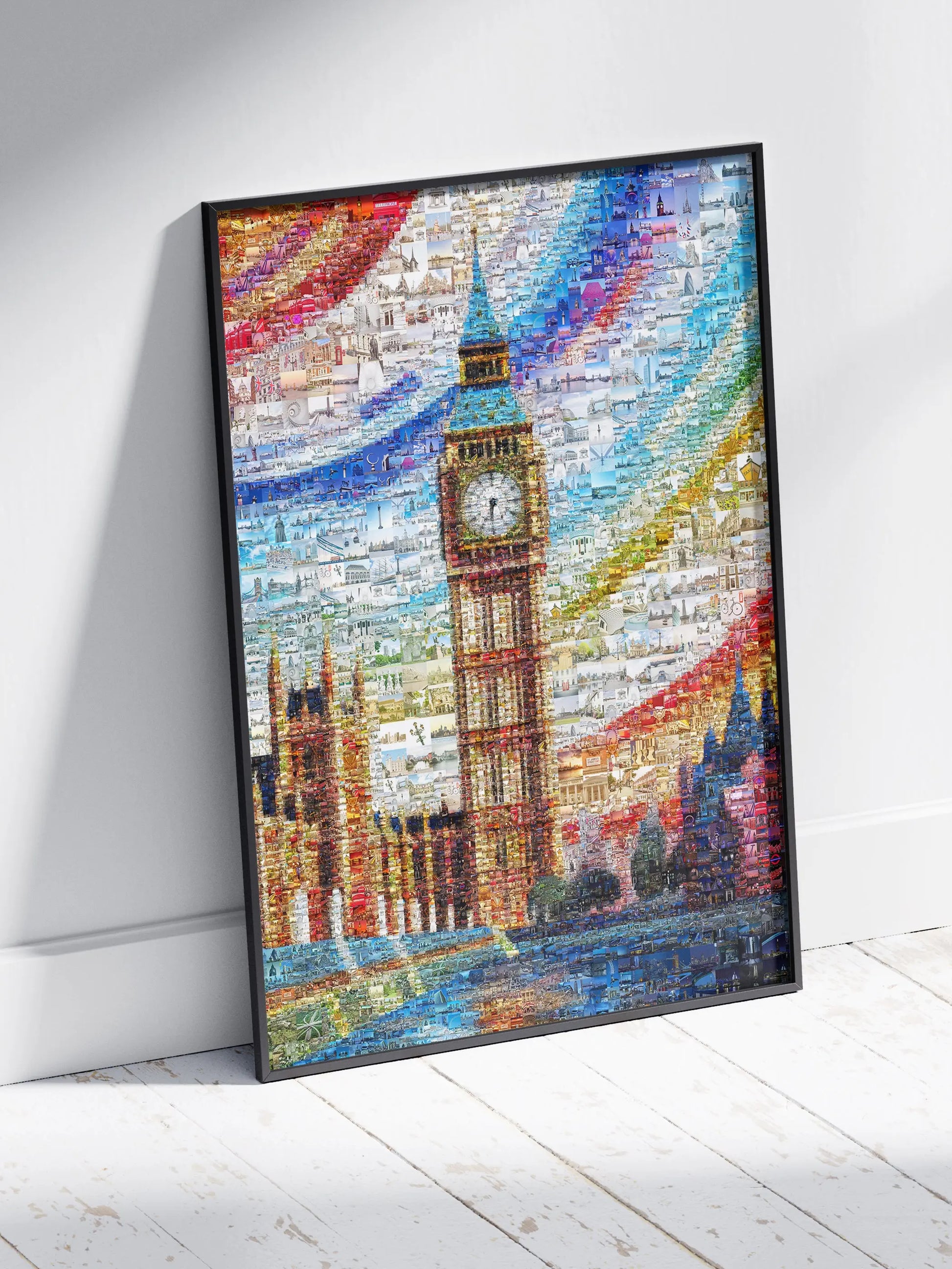 Stunning London Mosaic Artwork Featuring Iconic Landmarks and Vibrant Colors AtelierMosaics