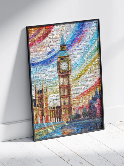 Stunning London Mosaic Artwork Featuring Iconic Landmarks and Vibrant Colors AtelierMosaics