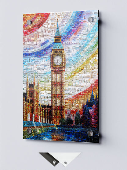 Stunning London Mosaic Artwork Featuring Iconic Landmarks and Vibrant Colors AtelierMosaics