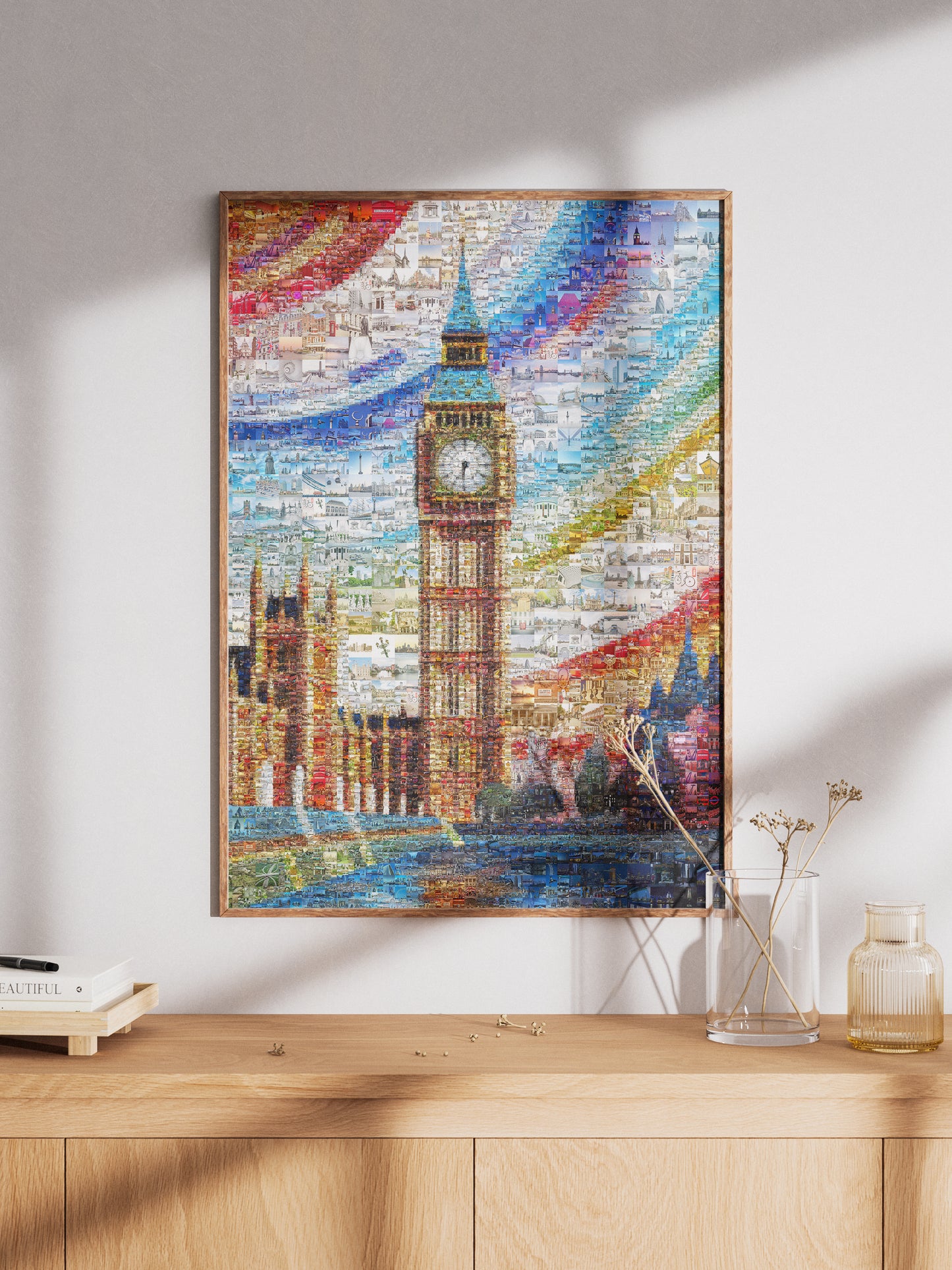 Stunning London Mosaic Artwork Featuring Iconic Landmarks and Vibrant Colors AtelierMosaics