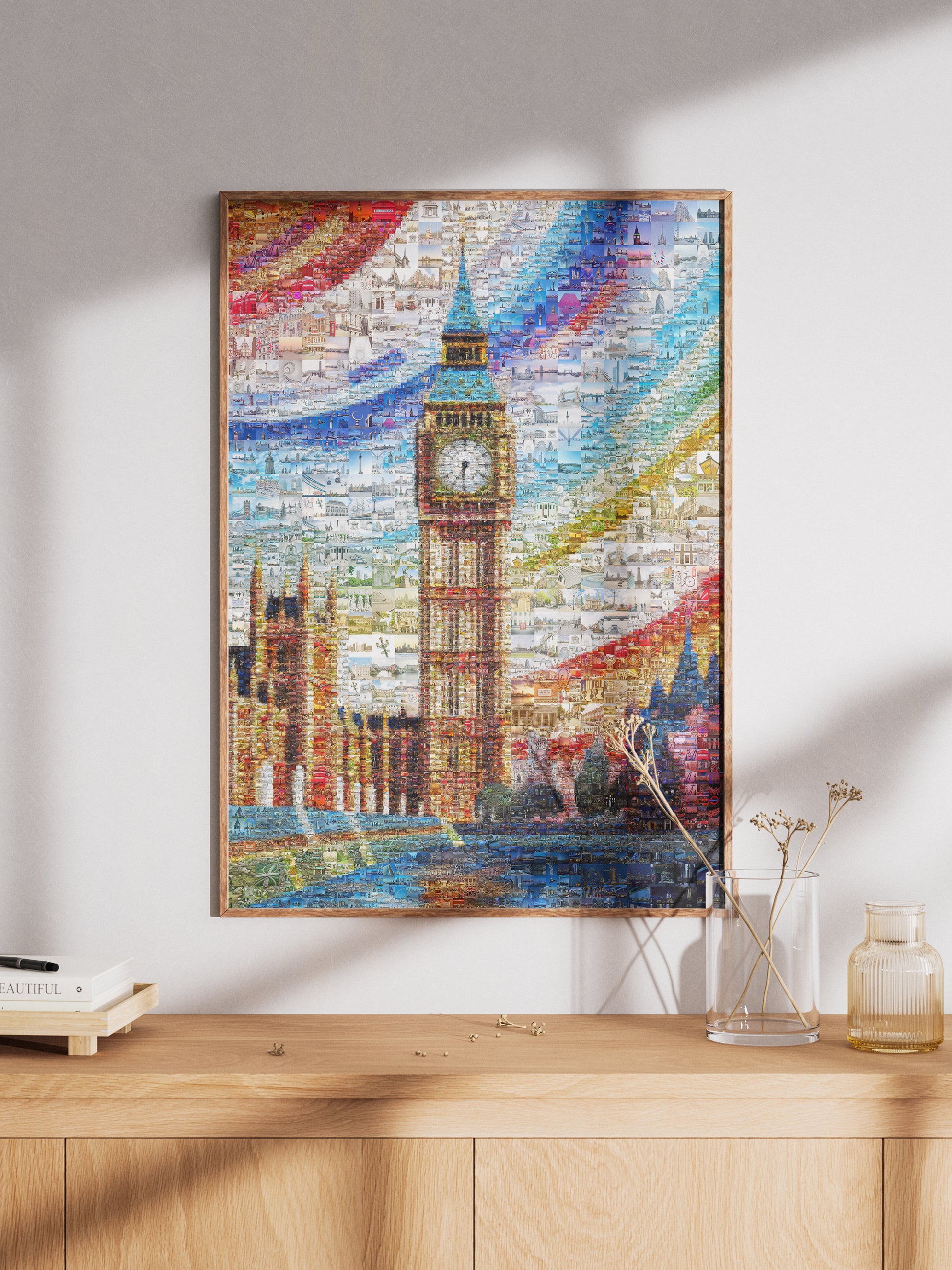 Stunning London Mosaic Artwork Featuring Iconic Landmarks and Vibrant Colors AtelierMosaics