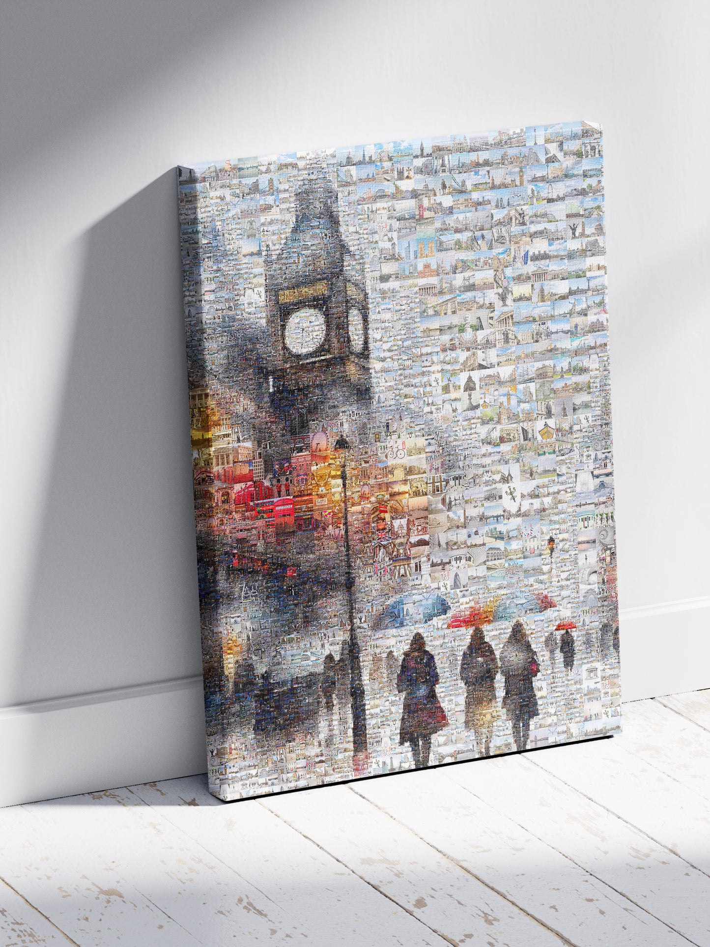 Stunning London Mosaic Artwork - Iconic Landmarks and City Life in One Masterpiece AtelierMosaics