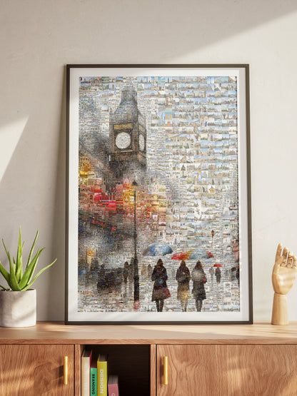 Stunning London Mosaic Artwork - Iconic Landmarks and City Life in One Masterpiece AtelierMosaics