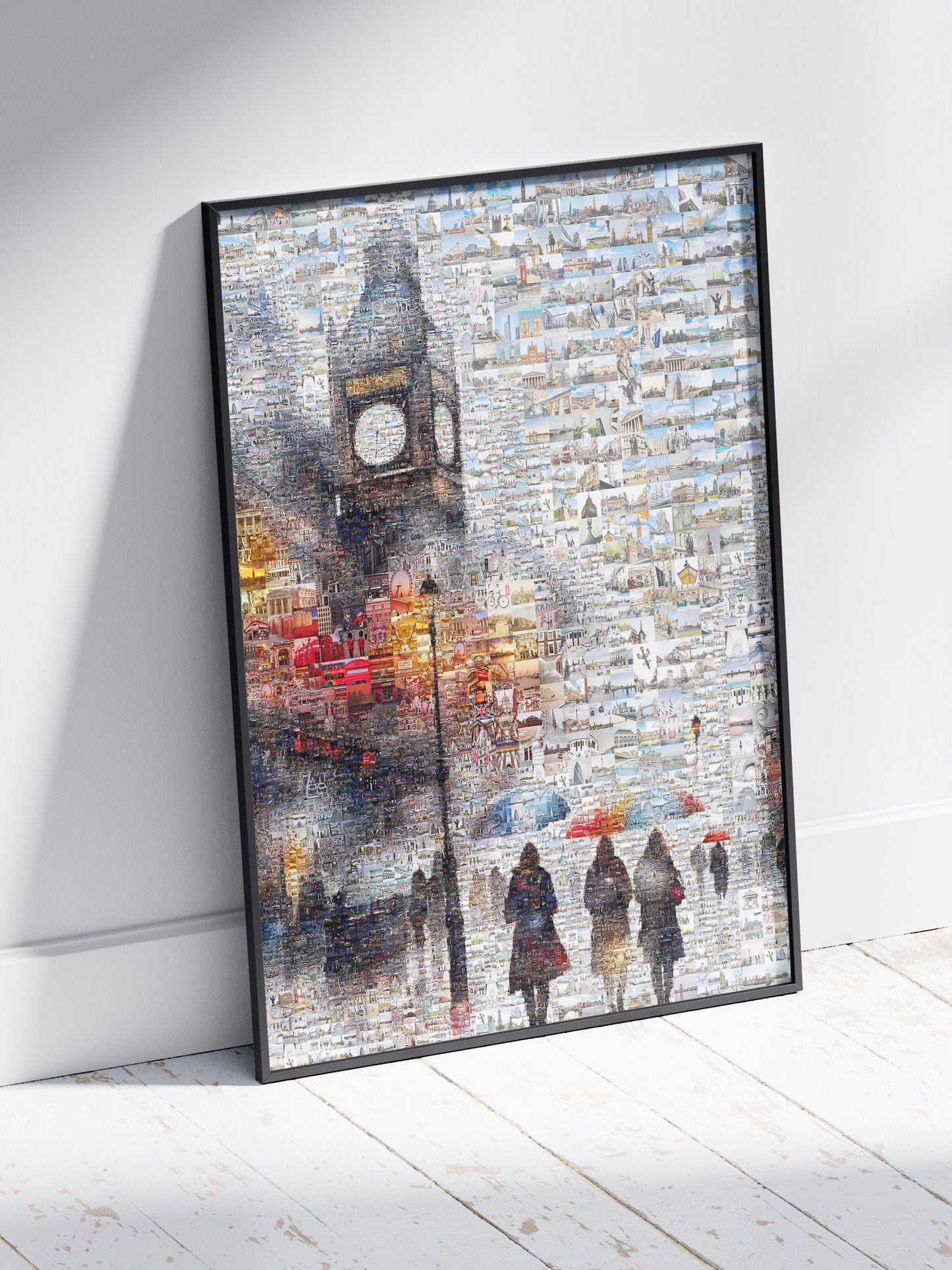 Stunning London Mosaic Artwork - Iconic Landmarks and City Life in One Masterpiece AtelierMosaics