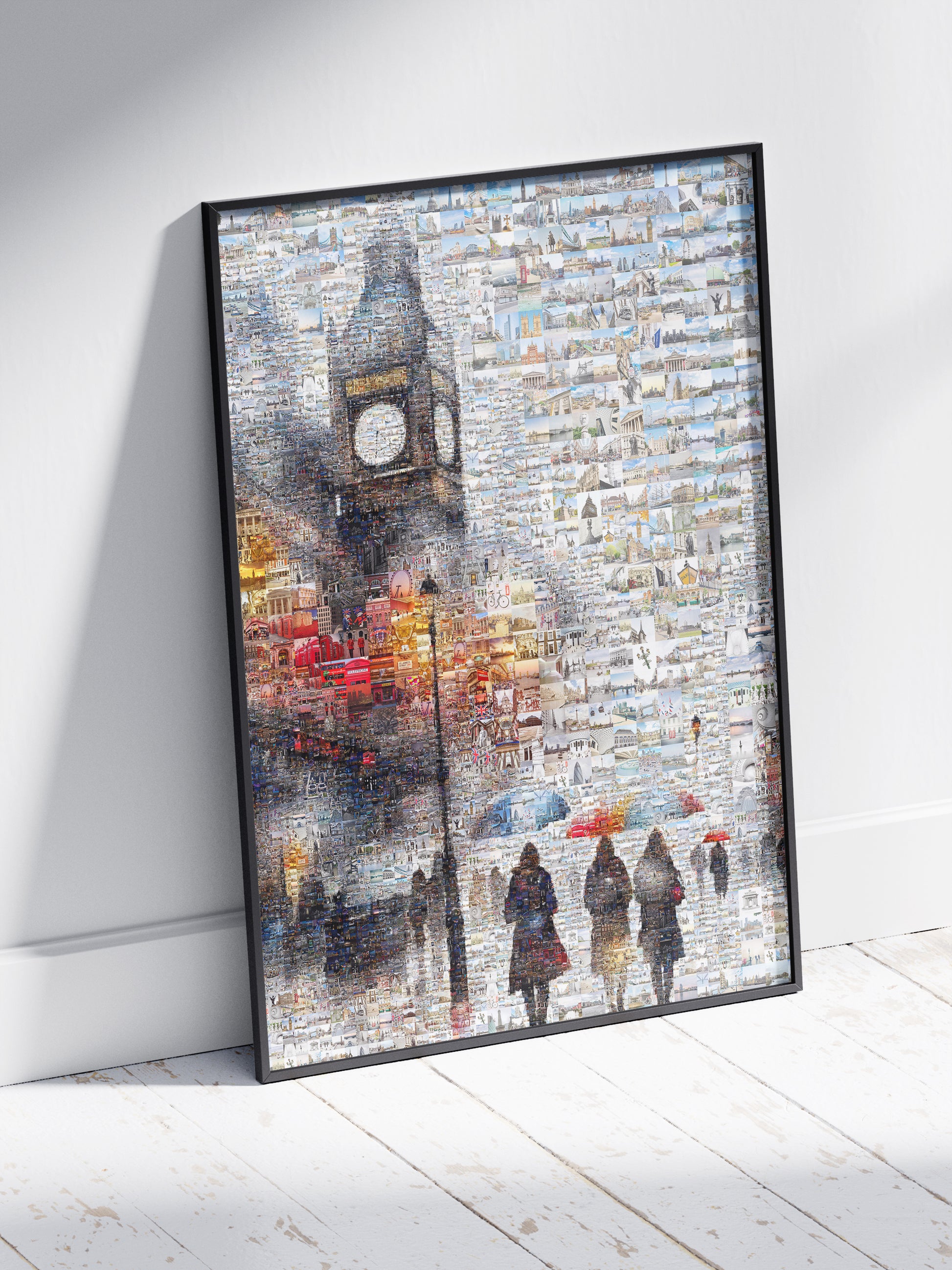 Stunning London Mosaic Artwork - Iconic Landmarks and City Life in One Masterpiece AtelierMosaics