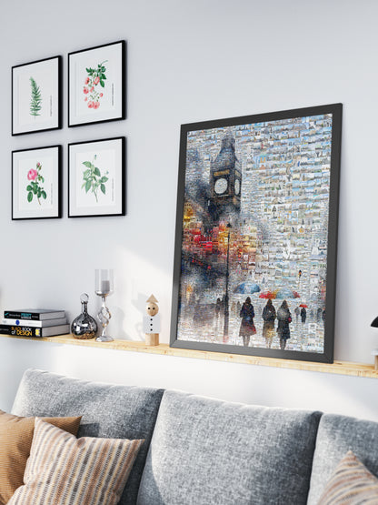 Stunning London Mosaic Artwork - Iconic Landmarks and City Life in One Masterpiece AtelierMosaics