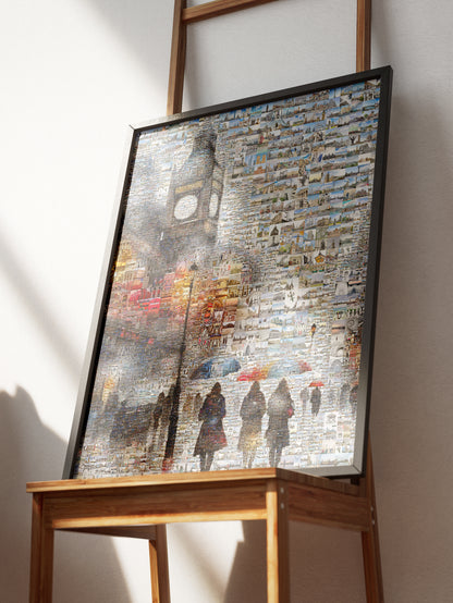 Stunning London Mosaic Artwork - Iconic Landmarks and City Life in One Masterpiece AtelierMosaics