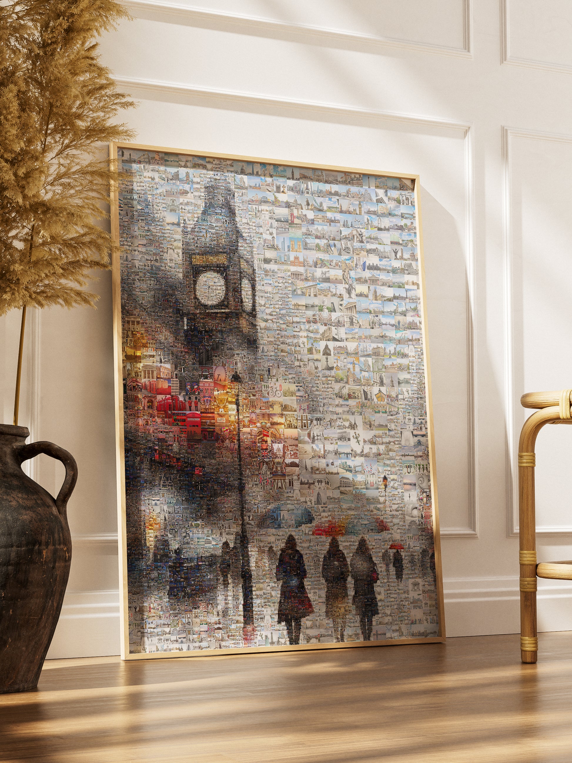 Stunning London Mosaic Artwork - Iconic Landmarks and City Life in One Masterpiece AtelierMosaics