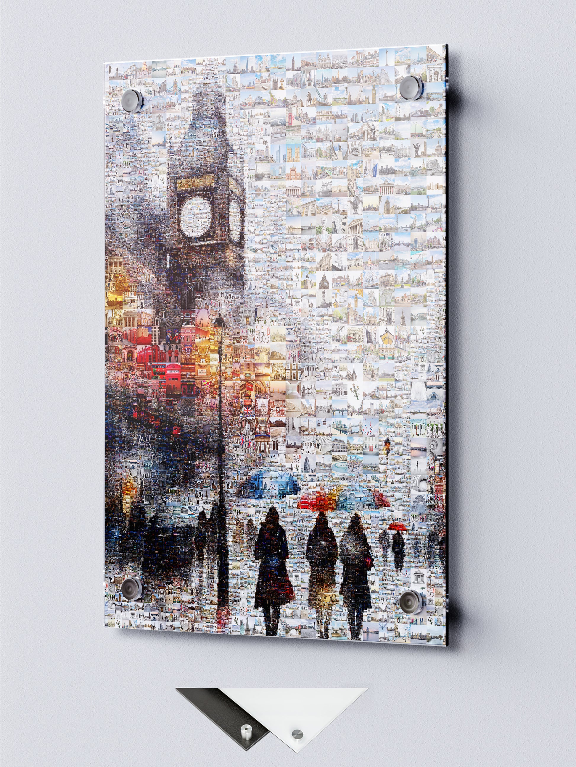 Stunning London Mosaic Artwork - Iconic Landmarks and City Life in One Masterpiece AtelierMosaics
