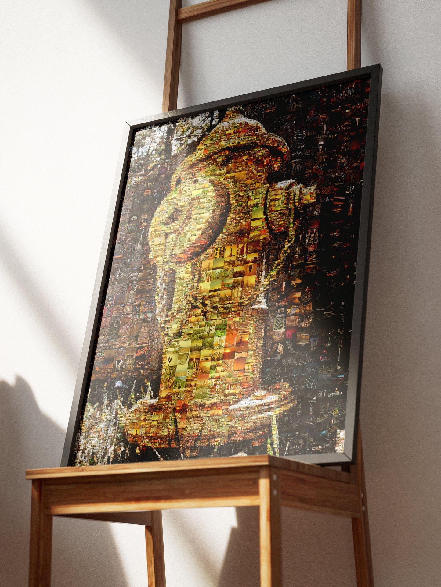 Vibrant Mosaic Art of a Fire Hydrant - Unique Home Decor Piece for Art Lovers AtelierMosaics