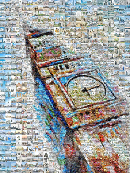 Stunning London Mosaic Artwork - Captivating Cityscape Art Piece for Home and Office Decor AtelierMosaics