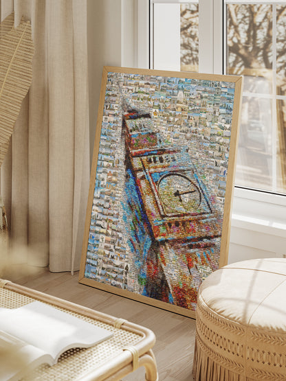 Stunning London Mosaic Artwork - Captivating Cityscape Art Piece for Home and Office Decor AtelierMosaics