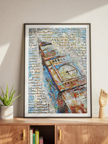 Stunning London Mosaic Artwork - Captivating Cityscape Art Piece for Home and Office Decor AtelierMosaics