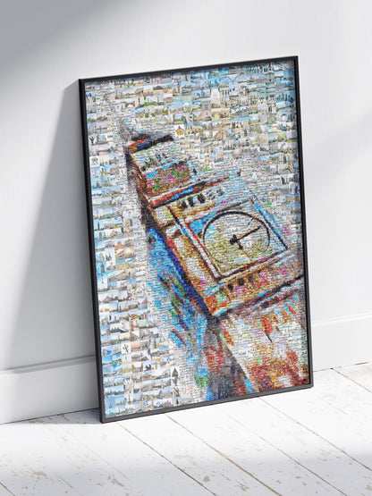 Stunning London Mosaic Artwork - Captivating Cityscape Art Piece for Home and Office Decor AtelierMosaics