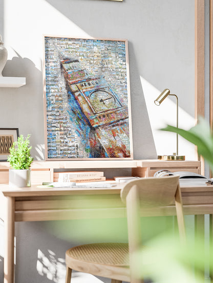 Stunning London Mosaic Artwork - Captivating Cityscape Art Piece for Home and Office Decor AtelierMosaics
