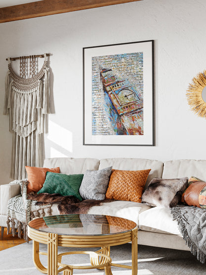 Stunning London Mosaic Artwork - Captivating Cityscape Art Piece for Home and Office Decor AtelierMosaics