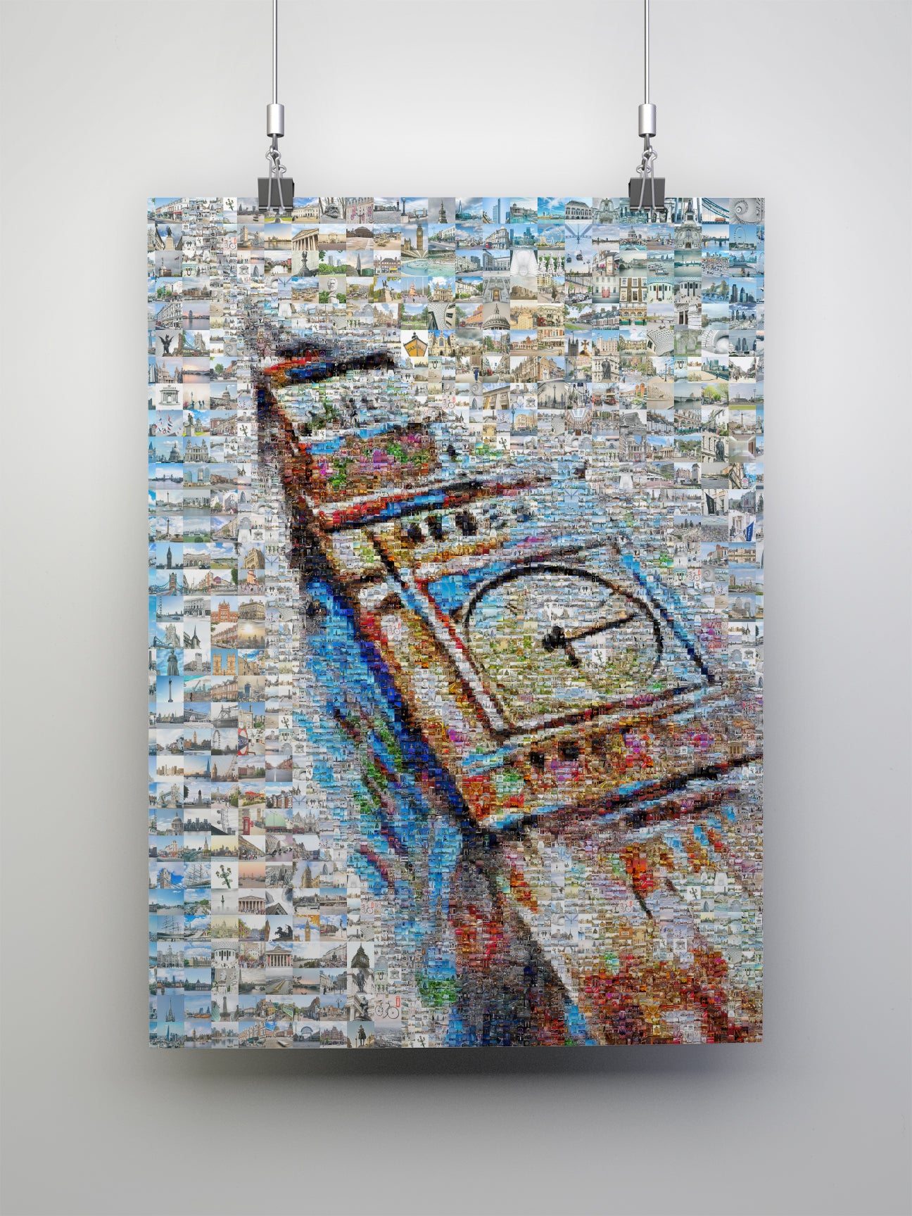 Stunning London Mosaic Artwork - Captivating Cityscape Art Piece for Home and Office Decor AtelierMosaics