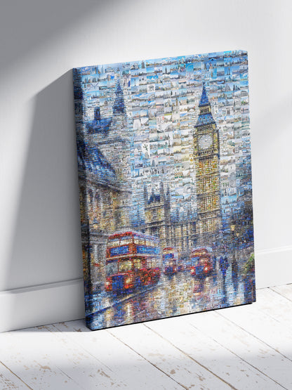 Stunning London Mosaic Artwork Featuring Iconic Landmarks and Vibrant Scenes AtelierMosaics