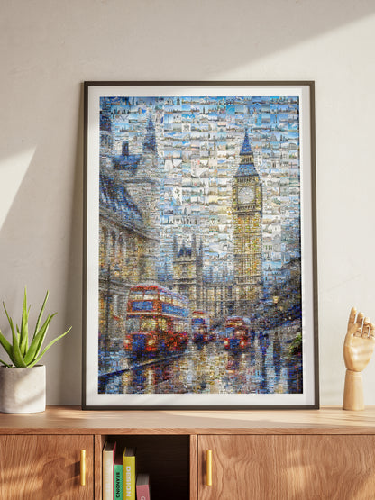 Stunning London Mosaic Artwork Featuring Iconic Landmarks and Vibrant Scenes AtelierMosaics