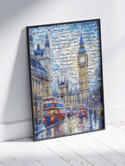 Stunning London Mosaic Artwork Featuring Iconic Landmarks and Vibrant Scenes AtelierMosaics