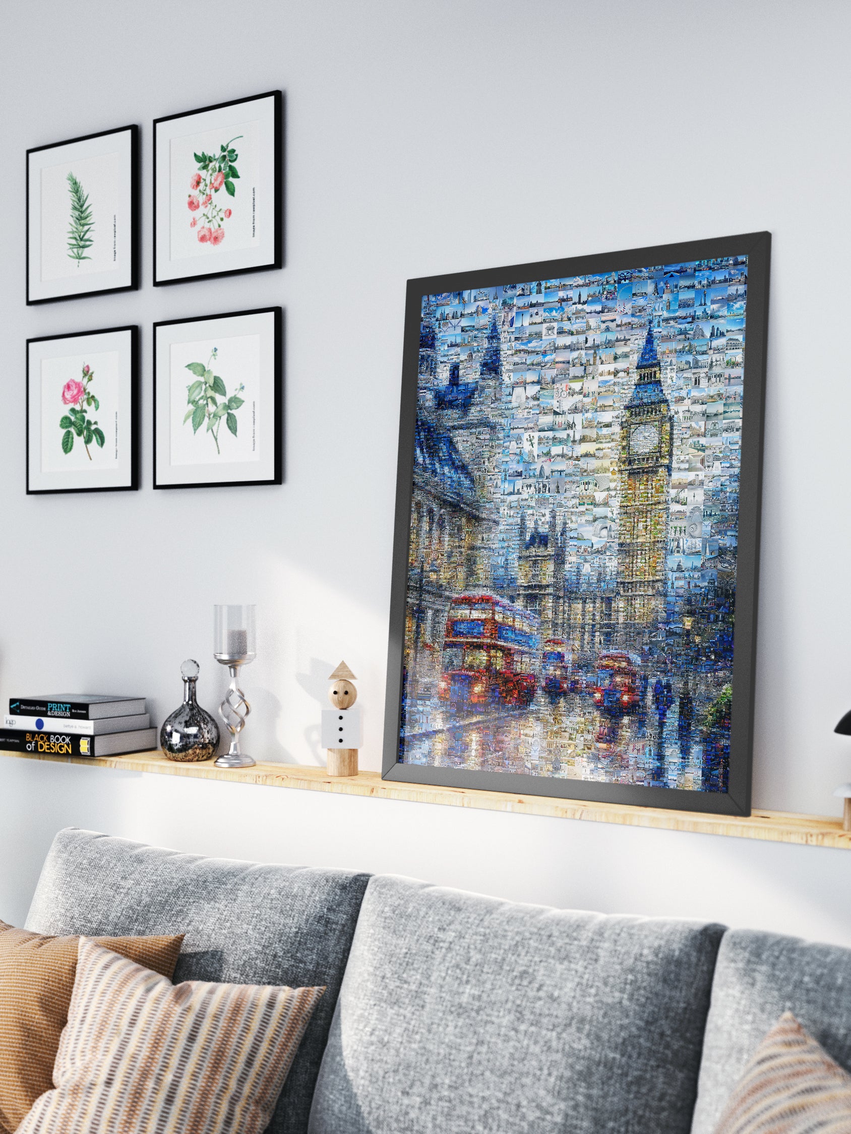 Stunning London Mosaic Artwork Featuring Iconic Landmarks and Vibrant Scenes AtelierMosaics