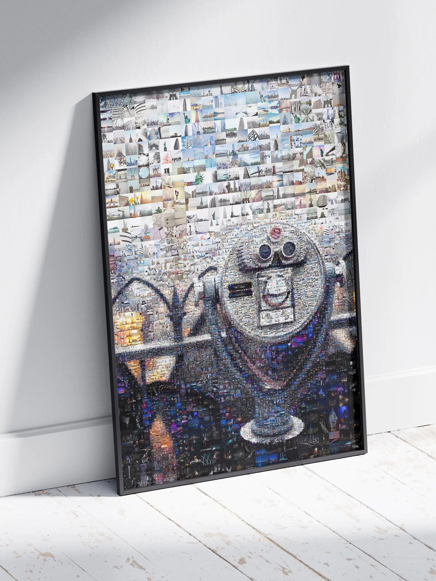 Stunning Urban Mosaic Art - Unique Wall Decor Featuring Iconic Cityscapes and Vivid Imagery AtelierMosaics